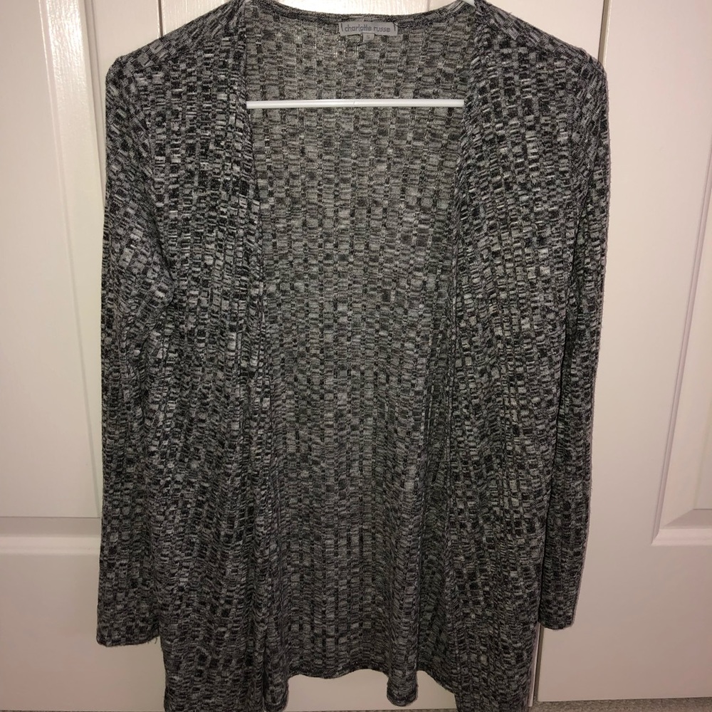 Grey cardigan